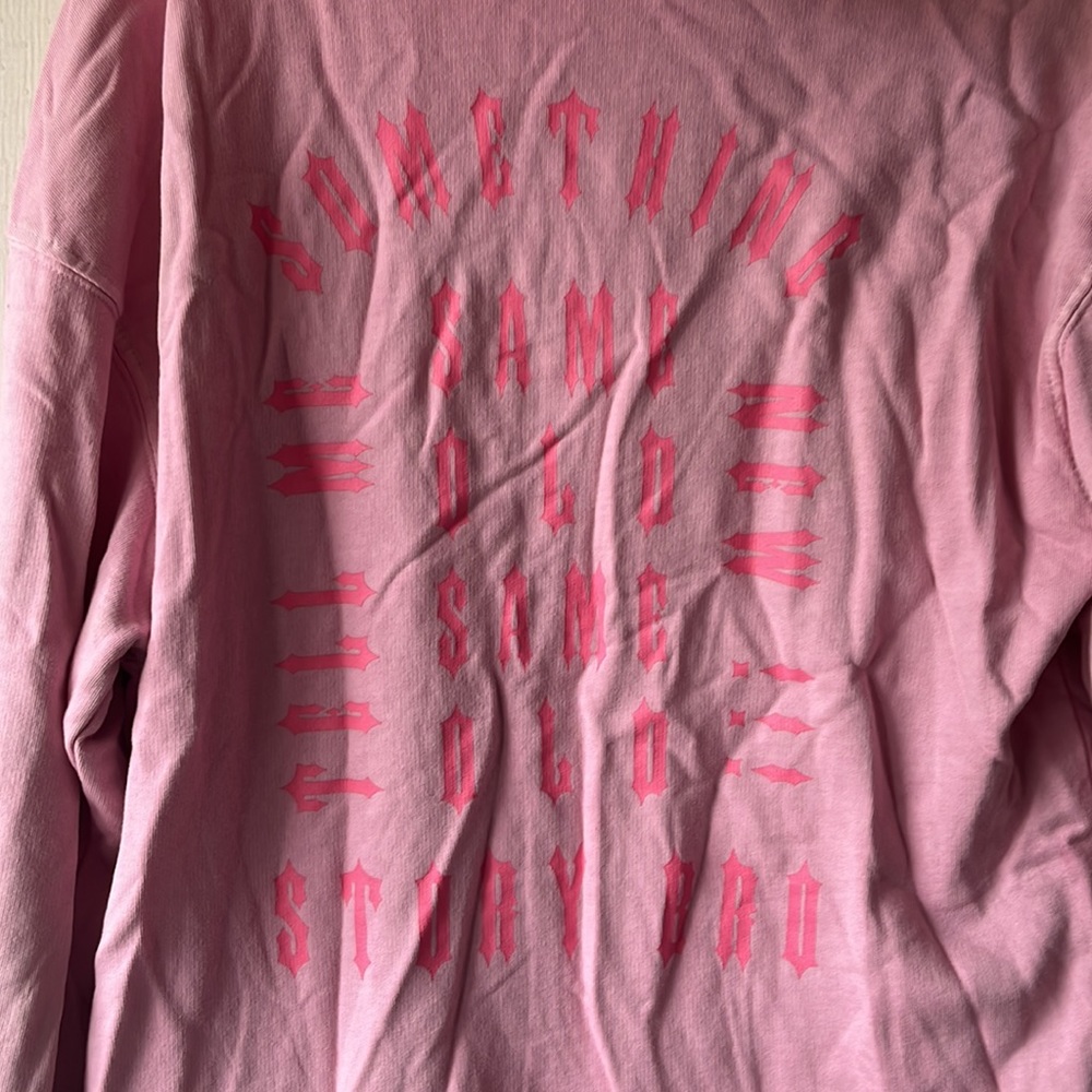 H&M pink oversized hoodie - Picture 8 of 9